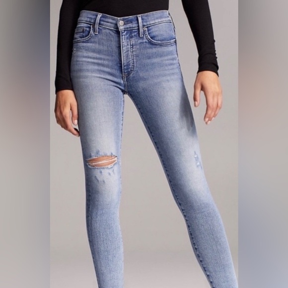 Denim Forum Denim - Denim Forum The Lola High Rise Skinny Crop Size 26